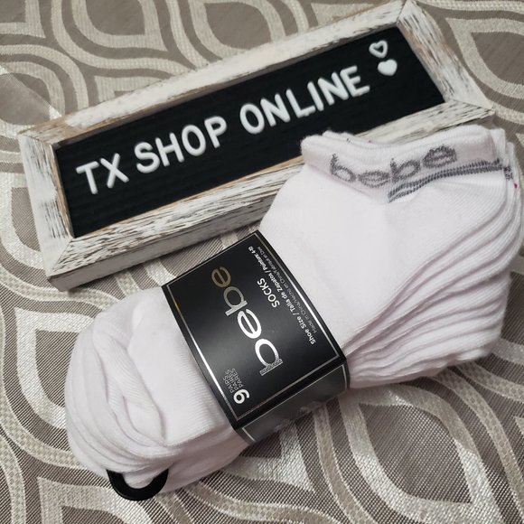 Bebe Accessories Bebe Logo White 9 Pairs Of White Ankle Socks Poshmark Bebe Accessories Bebe Logo White 9 Pairs Of White Ankle Socks Poshmark